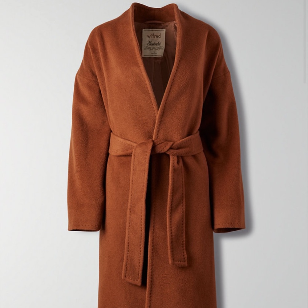 ARITIZA WILFRED Raffles Camel Brown Coat